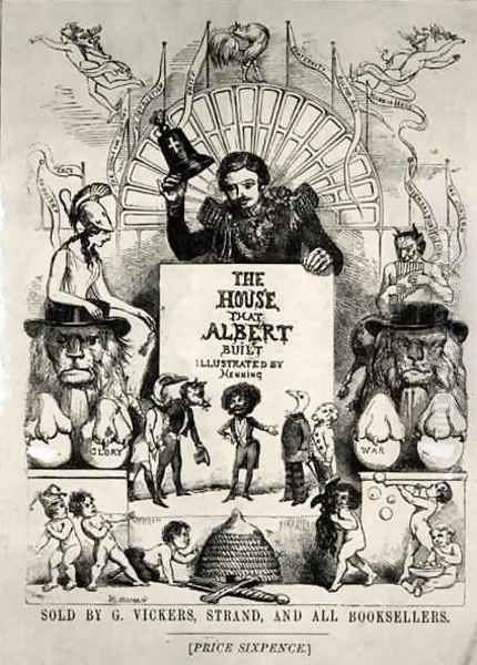 Titlepage from The House that Albert Built Oil Painting by Archibald Henning