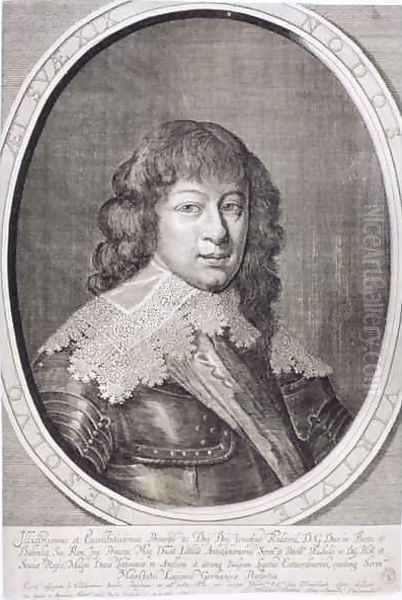 Janusz Radziwill 1612-55 Oil Painting by Willem (Wilhelm) Hondius