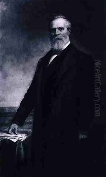 Rutherford B Hayes 19th President of the United States of America Oil Painting by Daniel Huntington