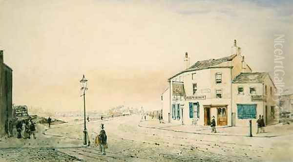 Victoria Road Bootle Oil Painting by William Gavin Herdman