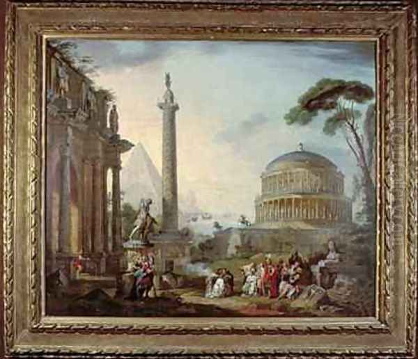 The Sacrifice of Iphigenia Oil Painting by Francis Harding