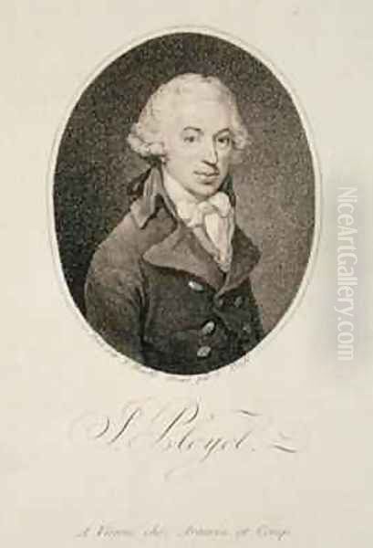 Portrait of Ignace Pleyel 1757-1831 2 Oil Painting by Thomas Hardy