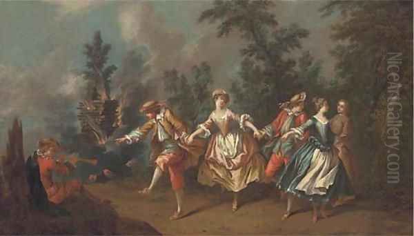 La fete champetre Oil Painting by Francis Hayman