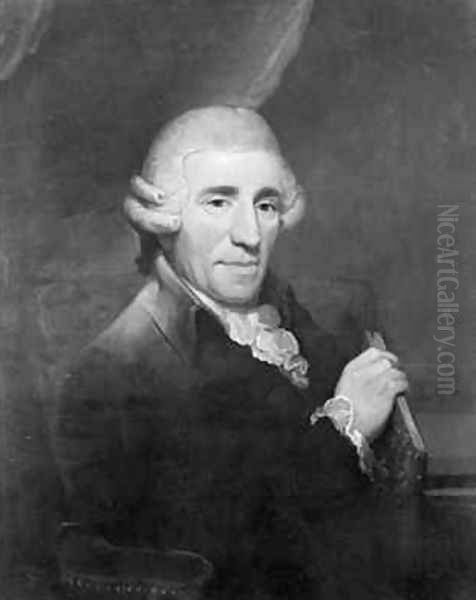 Joseph Haydn 1732-1809 Oil Painting by Thomas Hardy