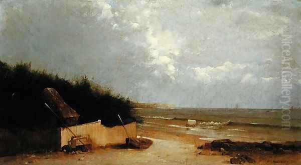 Early Morning Long Island Oil Painting by William Huston