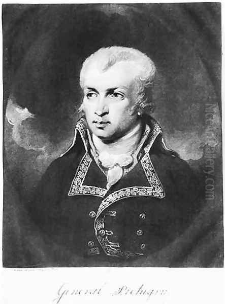 General Charles Pichegru 1761-1804 Oil Painting by Charles Howard Hodges