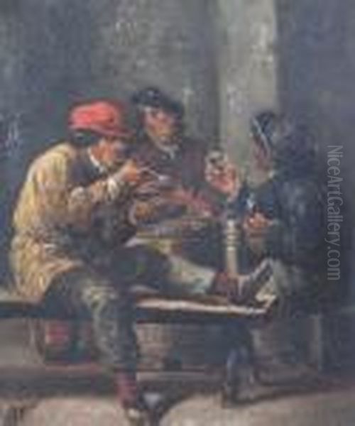 Der Erzaehler Oil Painting by Adriaen Brouwer