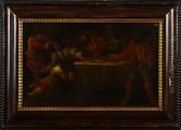 Wardshusscen Oil Painting by Adriaen Brouwer