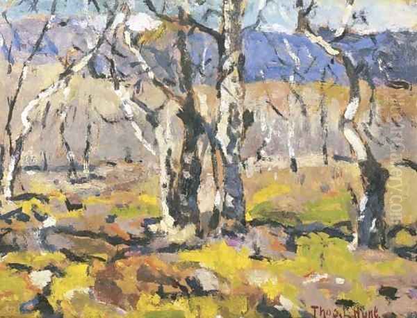 Sierra Madre Landscape Oil Painting by Thomas Hunt