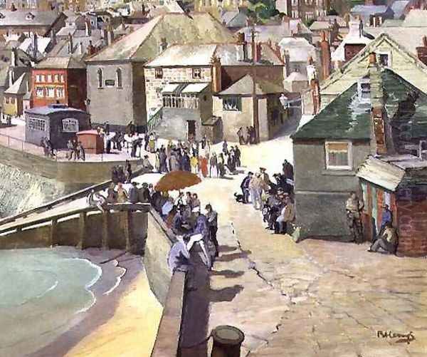 Dolce Far Niente St Ives Oil Painting by Boris V. de Heroys