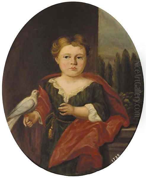 Portrait of Mary Dudgeon Oil Painting by John Theodore Heins