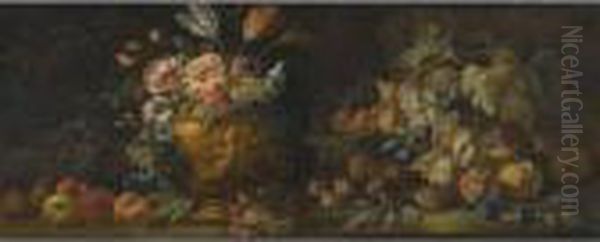 Still Life Oil Painting by Abraham Brueghel