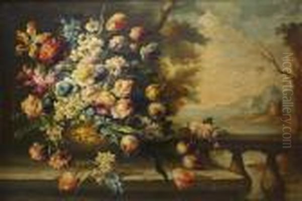 Still Life Oil Painting by Abraham Brueghel