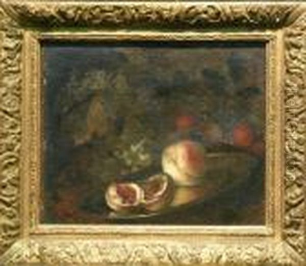 Still Life With Fruit Oil Painting by Abraham Brueghel