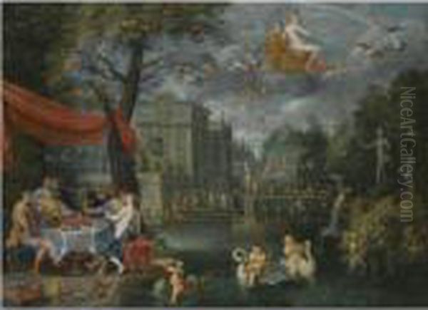 An Allegory Of Peace Oil Painting by Jan Brueghel the Younger