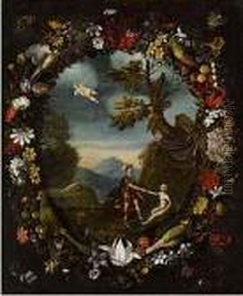 Errettung Derandromeda Durch Perseus Oil Painting by Jan Brueghel the Younger