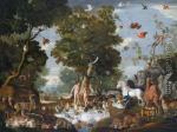 Immagine Del Paradiso Oil Painting by Jan Brueghel the Younger