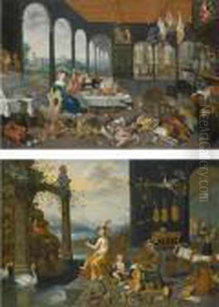 An Allegory Of The Sense Of Hearing Oil Painting by Jan Brueghel the Younger