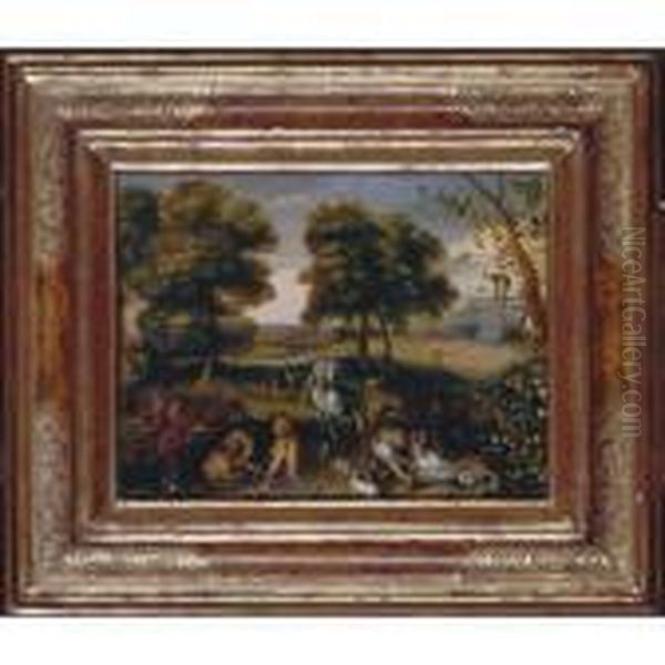 The Creation Oil Painting by Jan Brueghel the Younger