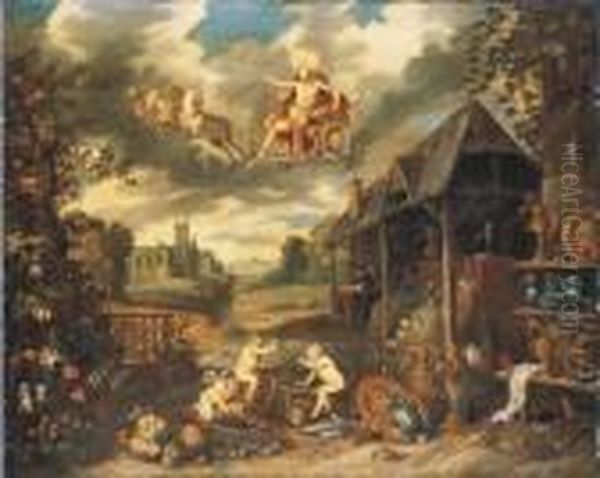 An Allegory Of Peace Oil Painting by Jan Brueghel the Younger