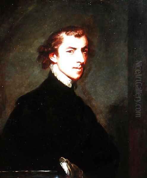 Self Portrait Oil Painting by George Huddesford