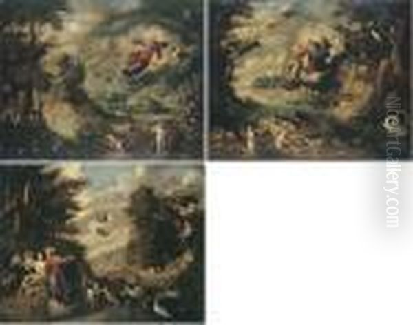 The Creation Oil Painting by Jan Brueghel the Younger