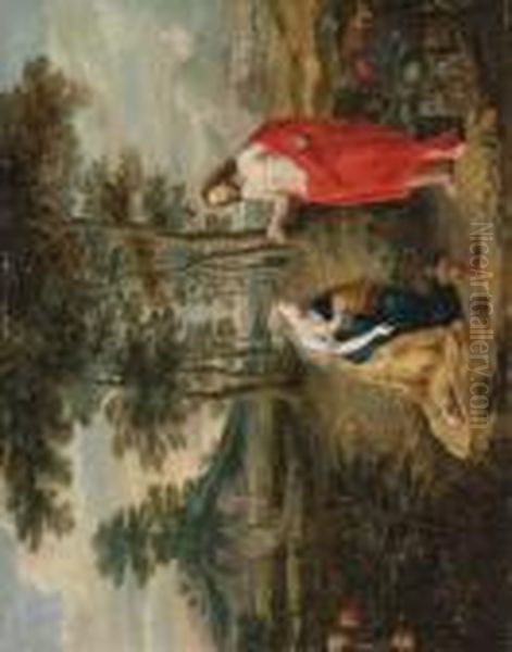 Noli Me Tangere Oil Painting by Jan Brueghel the Younger