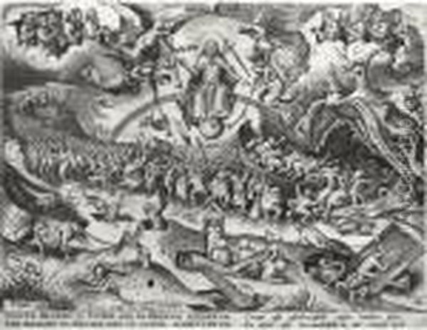 The Last Judgement Oil Painting by Pieter The Elder Brueghel