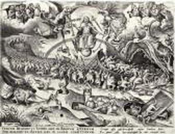 The Last Judgment Oil Painting by Pieter The Elder Brueghel