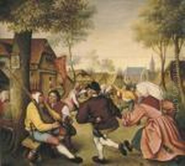 The Wedding Dance Oil Painting by Pieter The Elder Brueghel