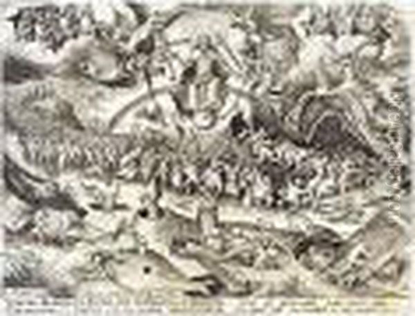 The Last Judgement (holl.121; L.25) Oil Painting by Pieter The Elder Brueghel