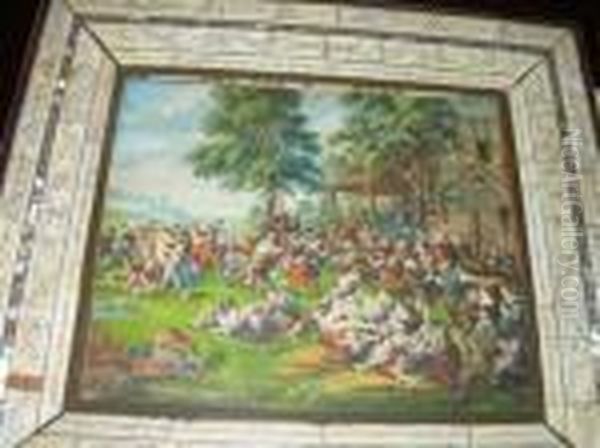 A Village Kermesse Oil Painting by Pieter The Younger Brueghel