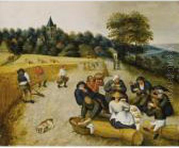 Summer Oil Painting by Pieter The Younger Brueghel