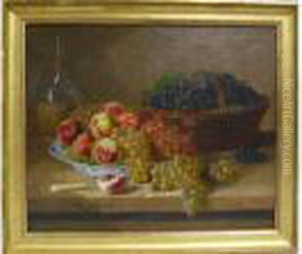 De . Nature Morte Oil Painting by Alphonse de Neuville