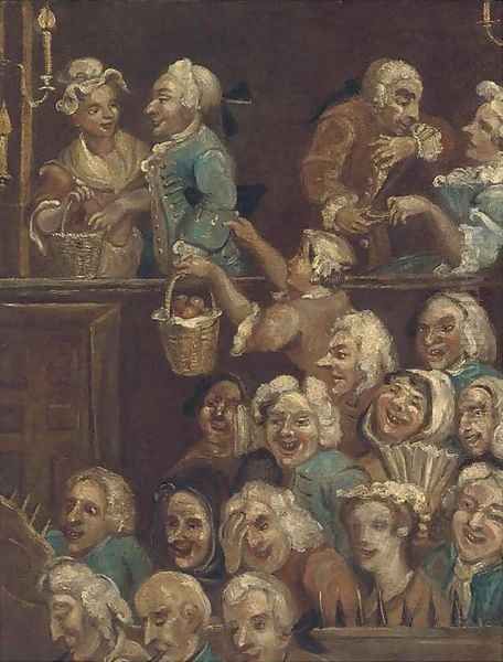 The laughing audience Oil Painting by William Hogarth