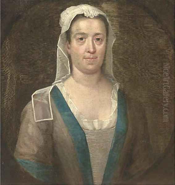 Portrait of a maid Oil Painting by William Hogarth