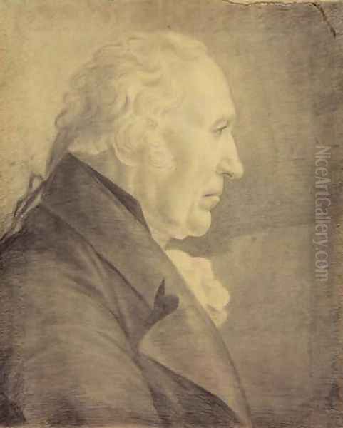 Portrait of James Watt 1736-1819 Oil Painting by John Henning