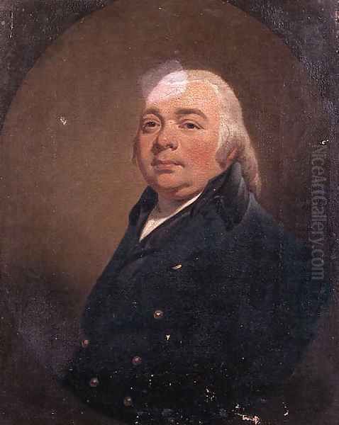 Portrait of Sebastiaen Cornelis Nederburgh (1762-1822) Oil Painting by Charles Howard Hodges