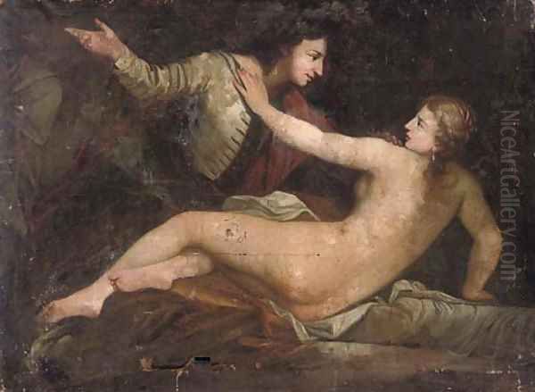 Joseph and Potiphar's wife Oil Painting by Gavin Hamilton