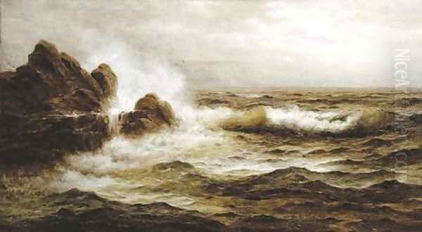 Seascape Oil Painting by Nels Hagerup