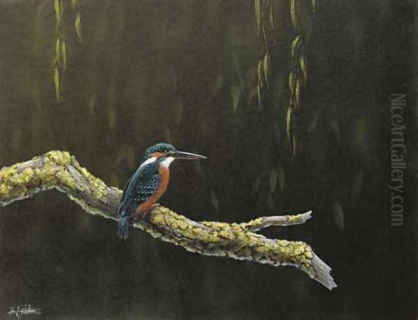 The king of the river Oil Painting by John Higginbotham