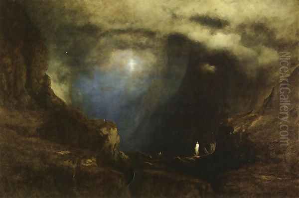 The Valley of the Shadow of Death Oil Painting by George Inness