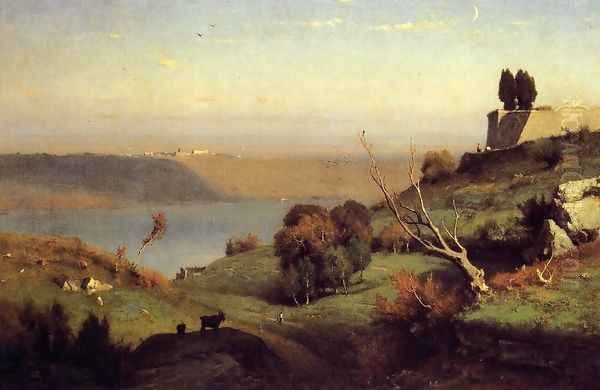 Castel Gandolfo Oil Painting by George Inness