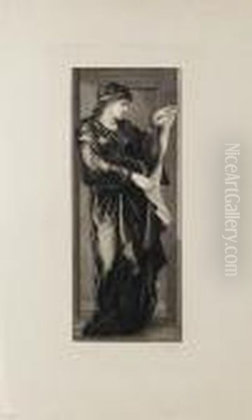 The Cumean Sybil Oil Painting by Sir Edward Coley Burne-Jones