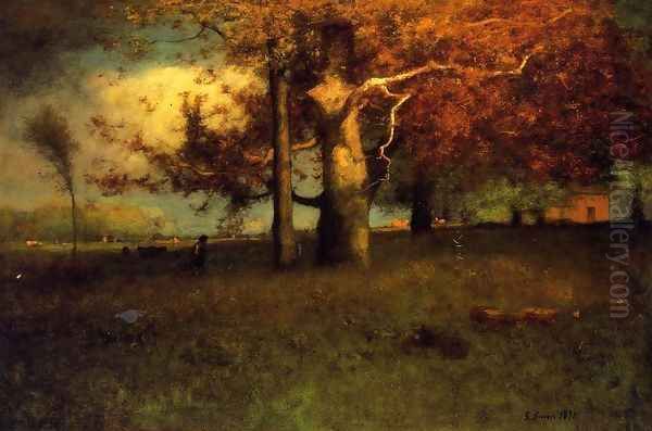 Early Autumn Montclair Oil Painting by George Inness