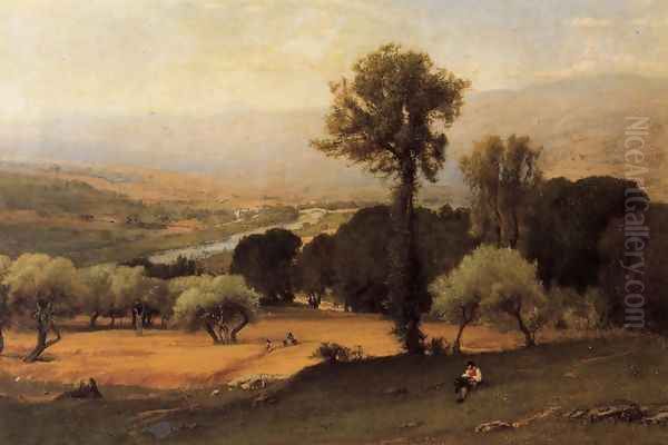 The Perugian Valley Oil Painting by George Inness