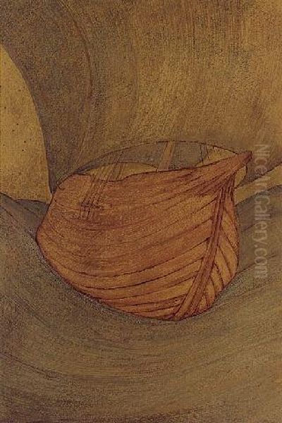 Ship Oil Painting by Sir Edward Coley Burne-Jones