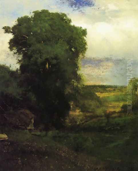 Midsummer Oil Painting by George Inness