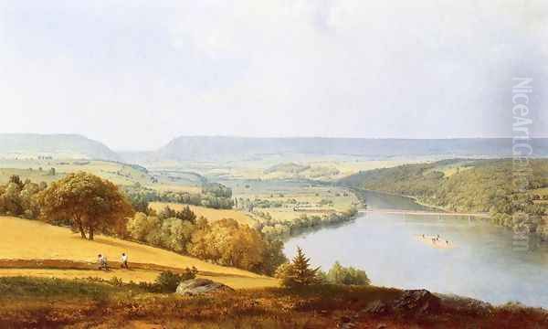 Delaware Water Gap 2 Oil Painting by George Inness