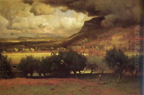 The Coming Storm Oil Painting by George Inness